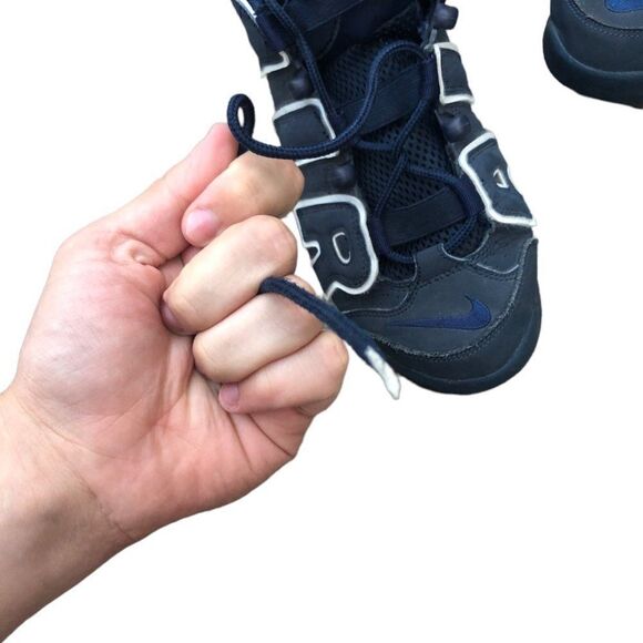 2017 Nike Air More Uptempo Obsidian Size 5 - Picture 11 of 16